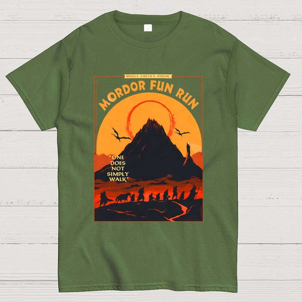 Middleearth's Annual Mordor Fun Run Sarcasm  T-Shirt