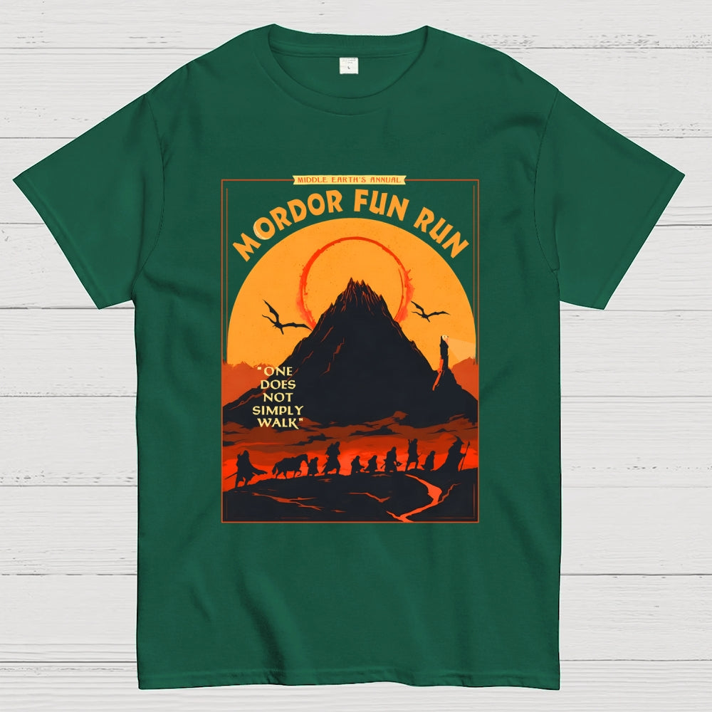 Middleearth's Annual Mordor Fun Run Sarcasm  T-Shirt