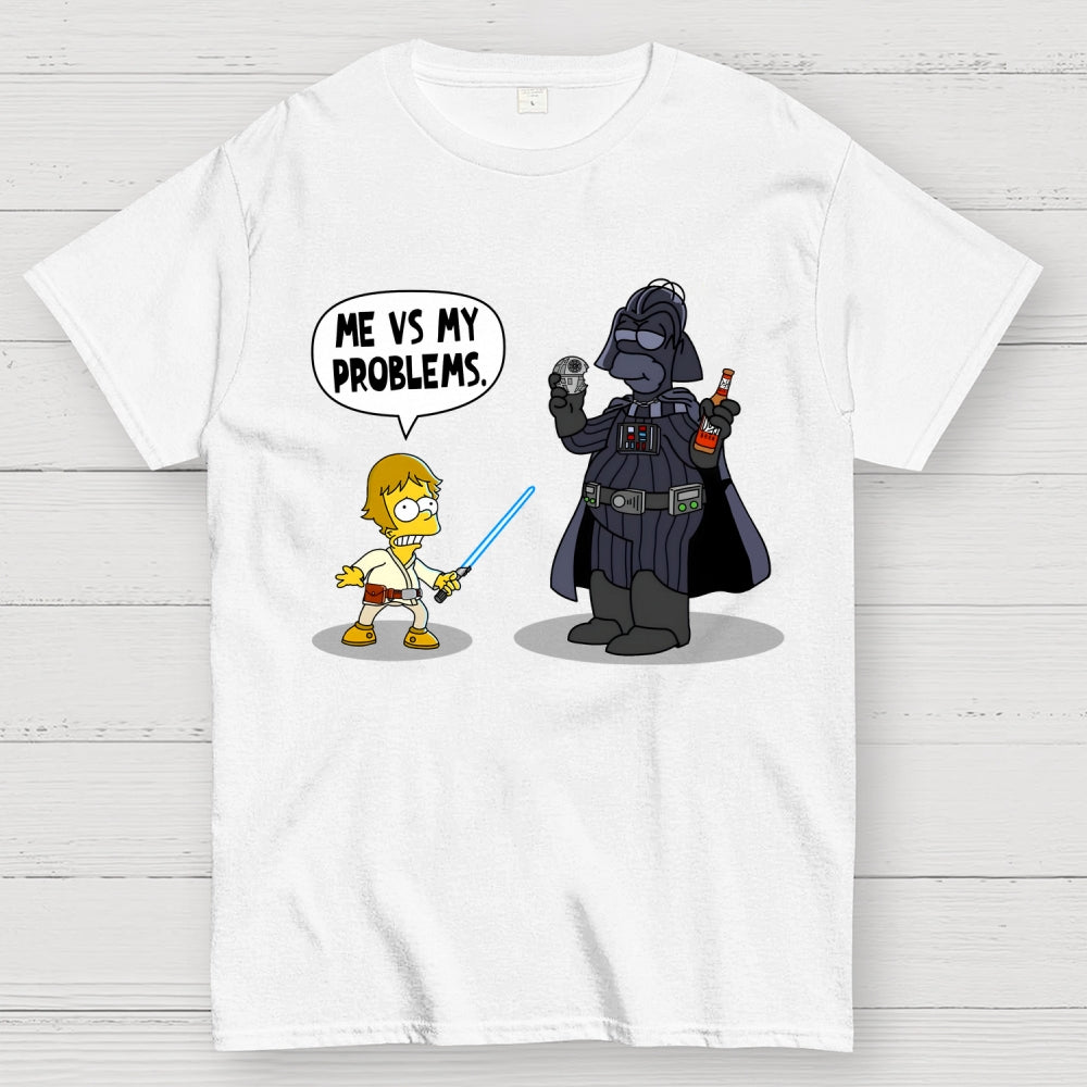 Me vs My Problems Funny Parody  T-Shirt