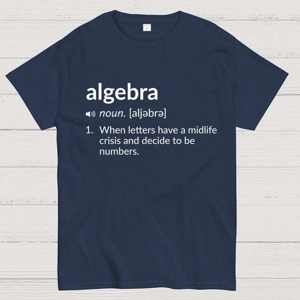 Funny Definition  Algebra Greeting  T-Shirt
