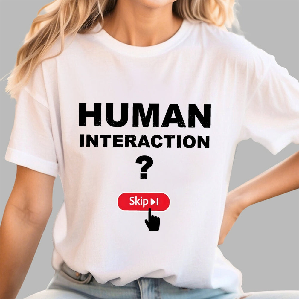 Human Interaction Skip  T-Shirt