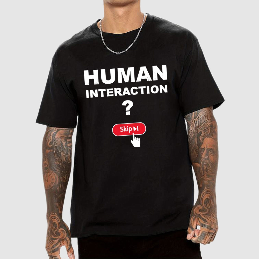 Human Interaction Skip  T-Shirt