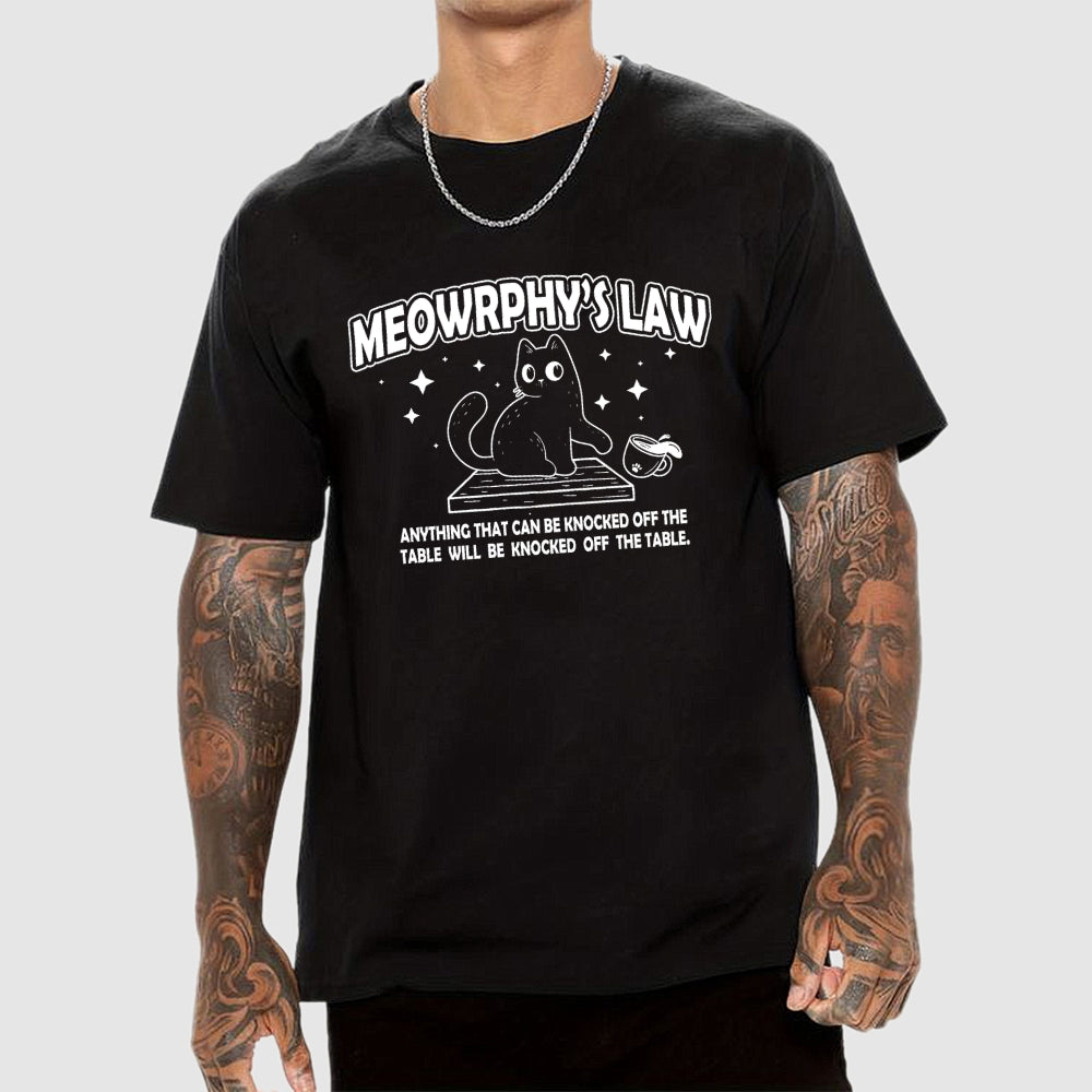 Meowrphy's Law  T-Shirt