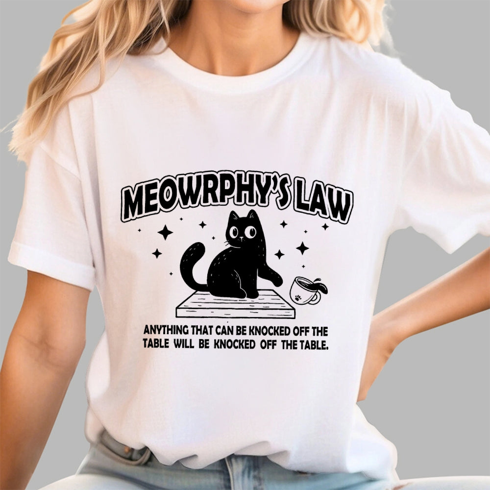 Meowrphy's Law  T-Shirt