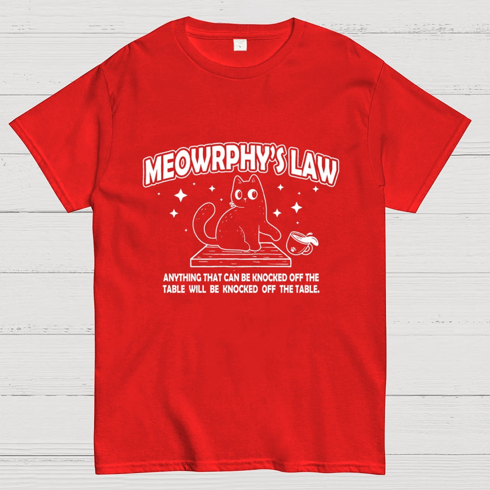 Meowrphy's Law  T-Shirt