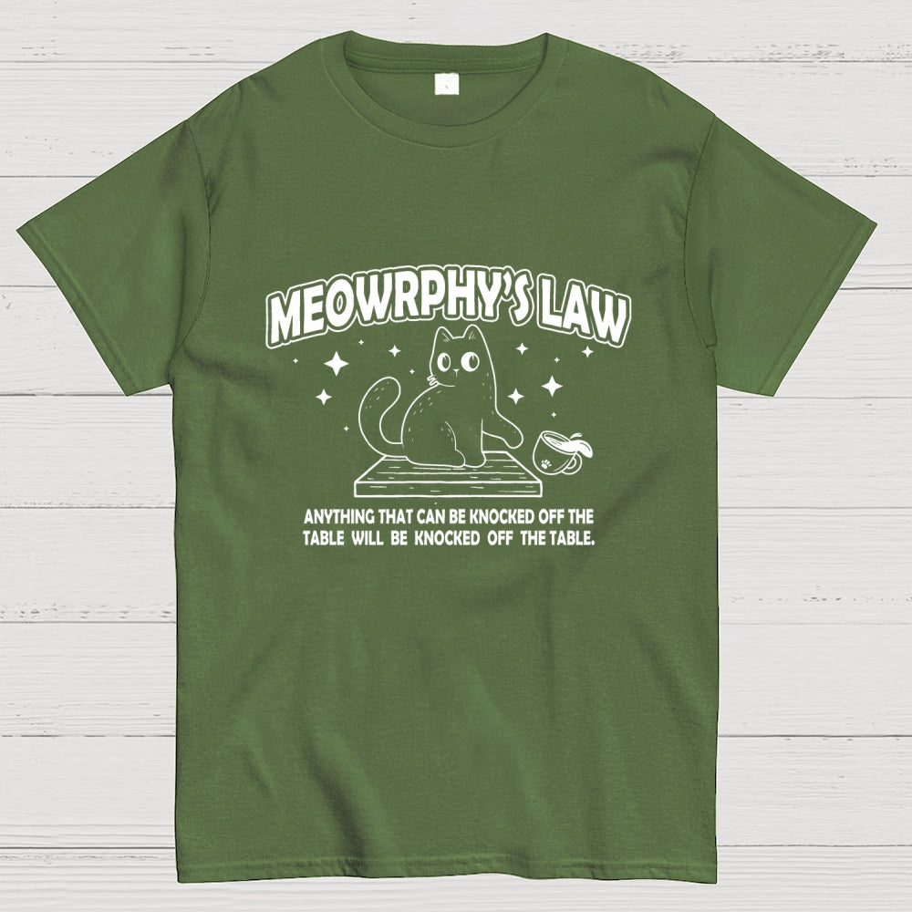 Meowrphy's Law  T-Shirt