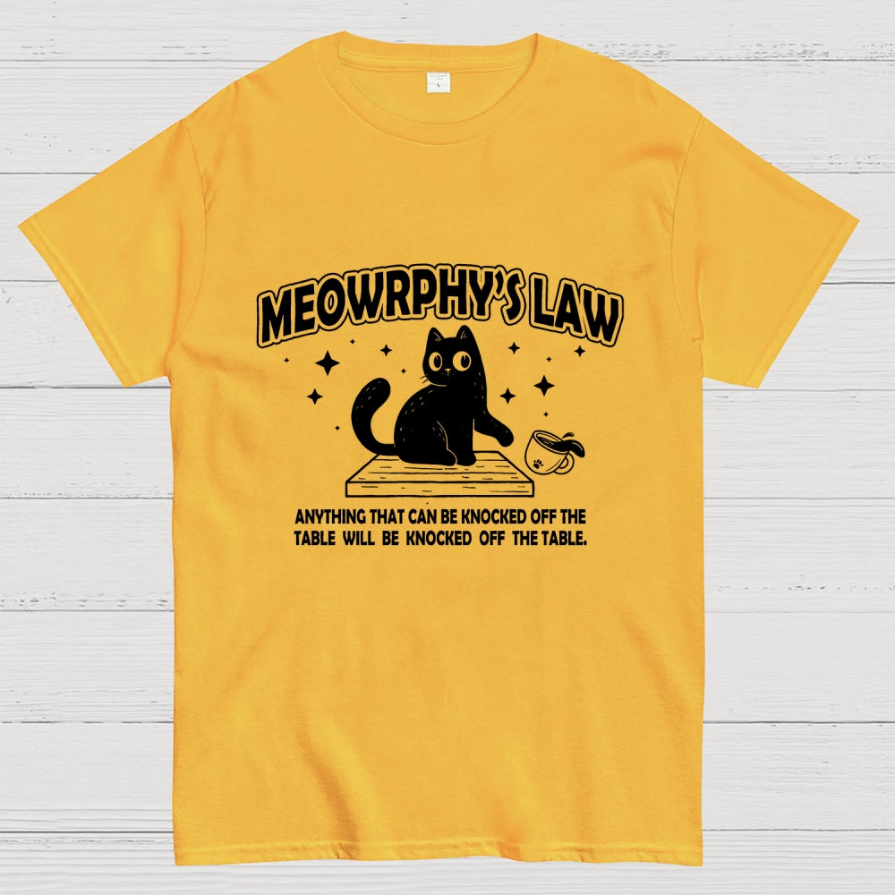 Meowrphy's Law  T-Shirt