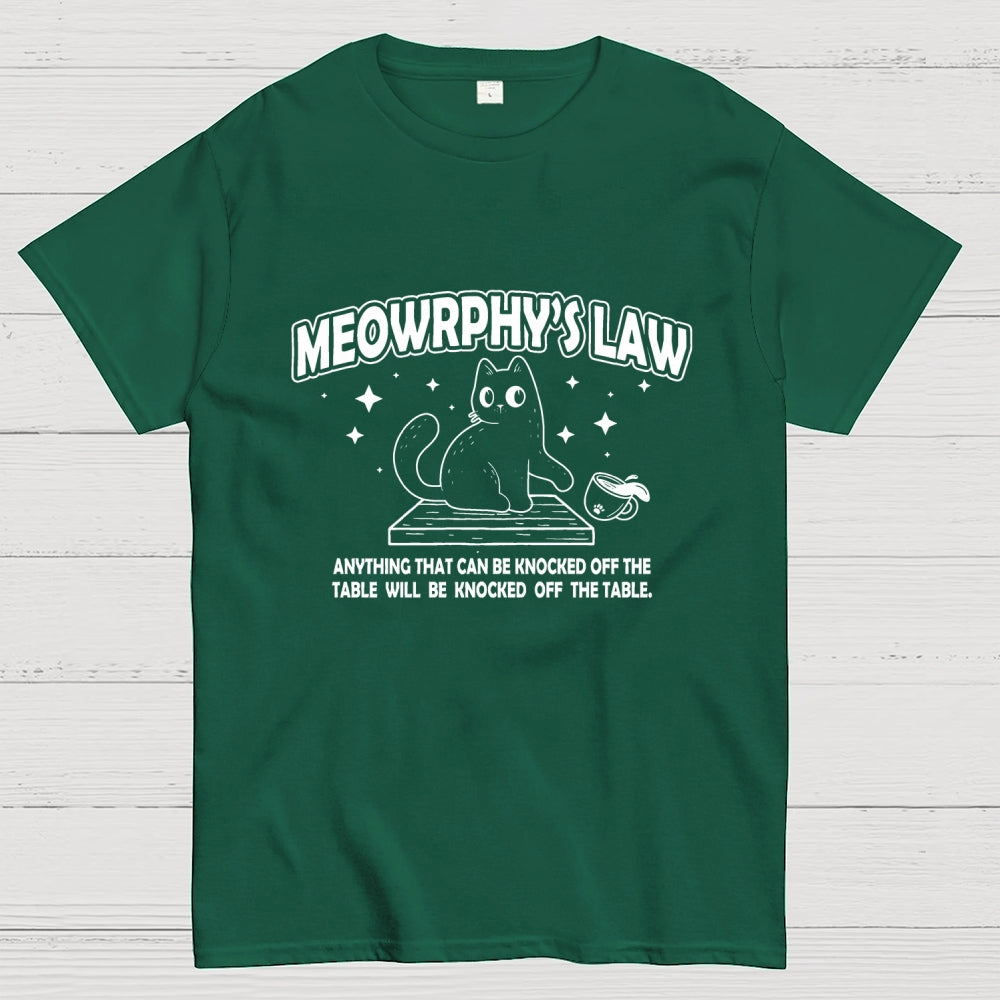 Meowrphy's Law  T-Shirt