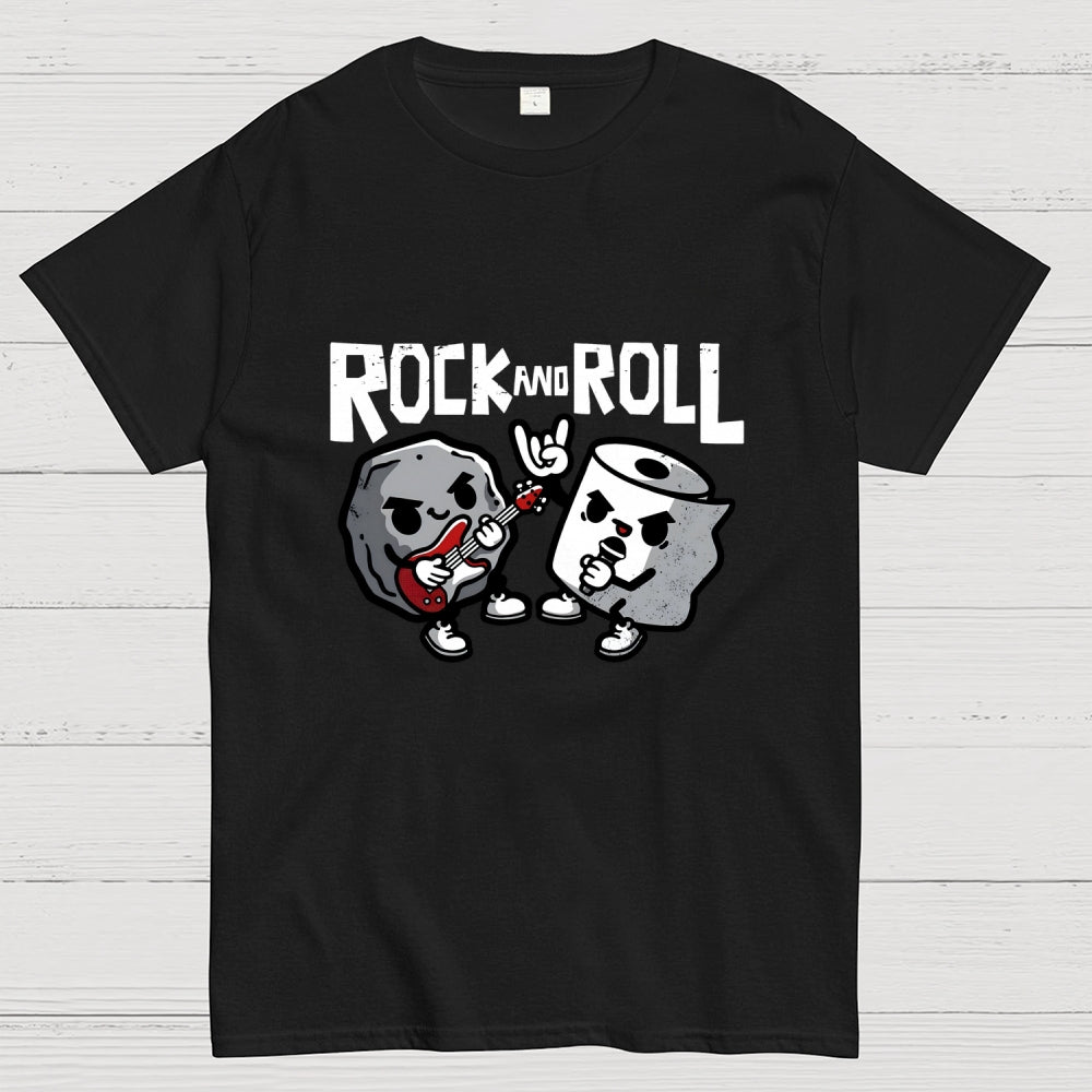 Rock and Toilet Roll  T-Shirt