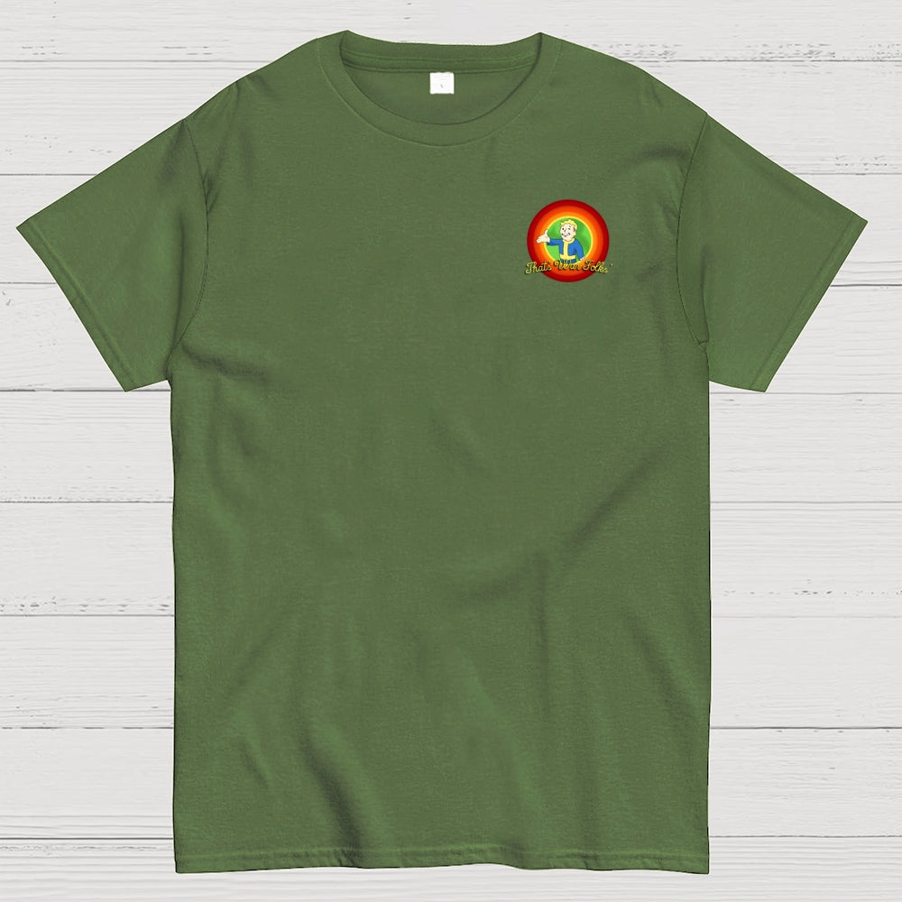 That’s War Folks Front And Back Printing  T-Shirt