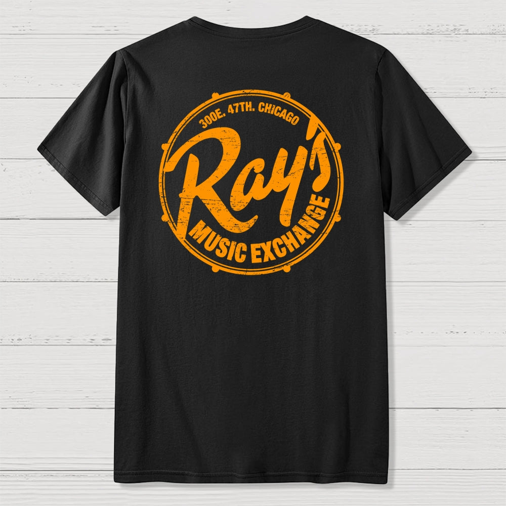 Ray’s Music Exchange Unisex Back Printing  T-Shirt