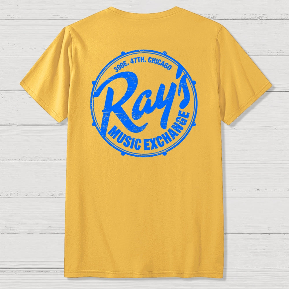 Ray’s Music Exchange Unisex Back Printing  T-Shirt