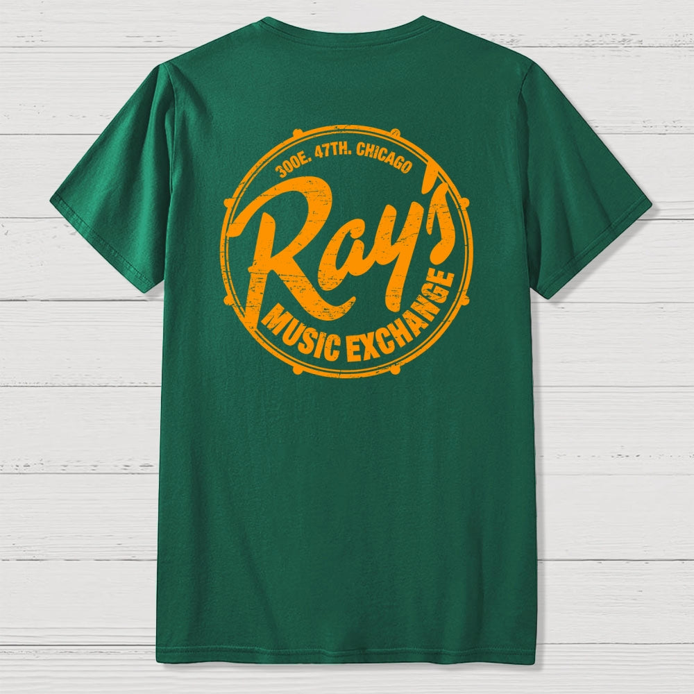 Ray’s Music Exchange Unisex Back Printing  T-Shirt
