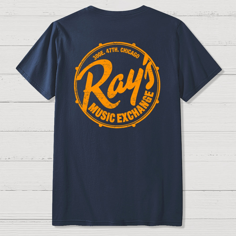 Ray’s Music Exchange Unisex Back Printing  T-Shirt