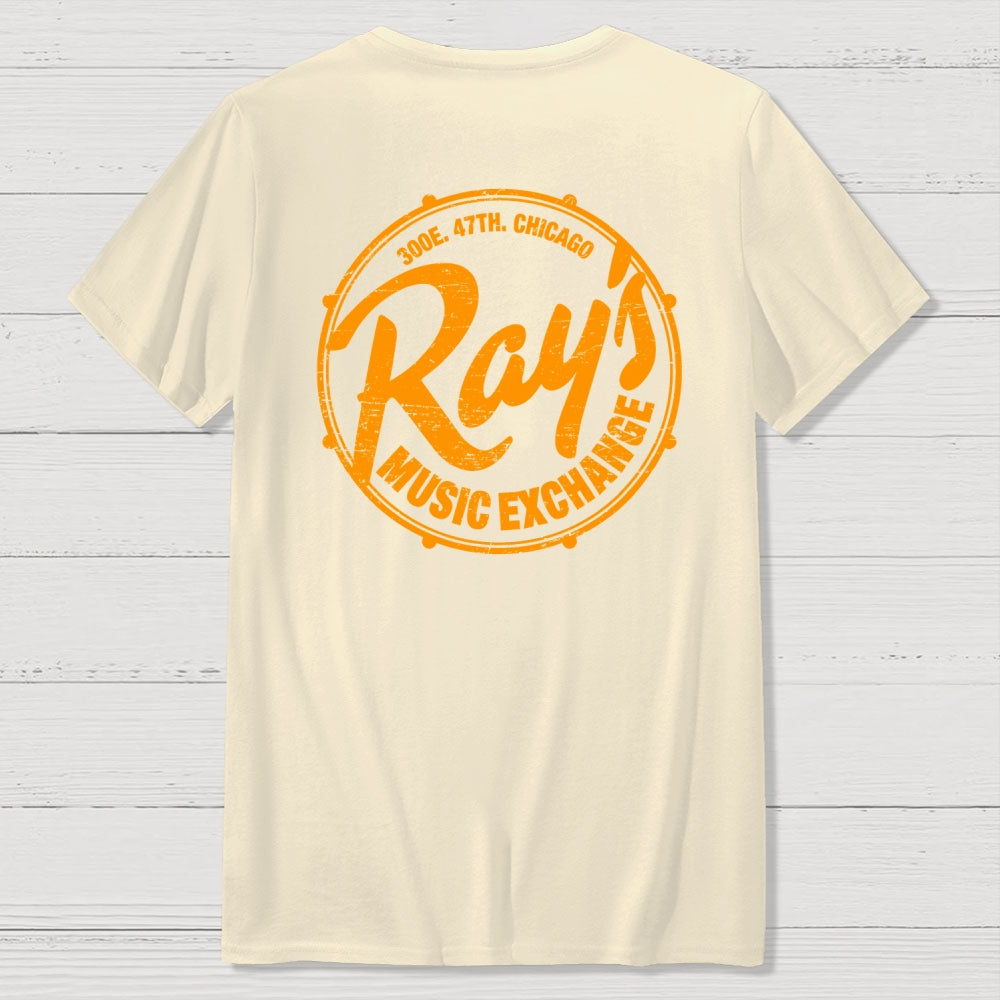Ray’s Music Exchange Unisex Back Printing  T-Shirt