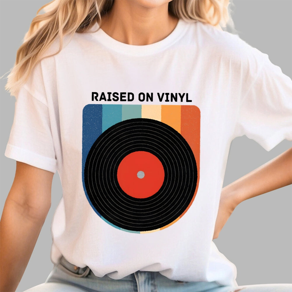 Raised On Vinyl  T-Shirt