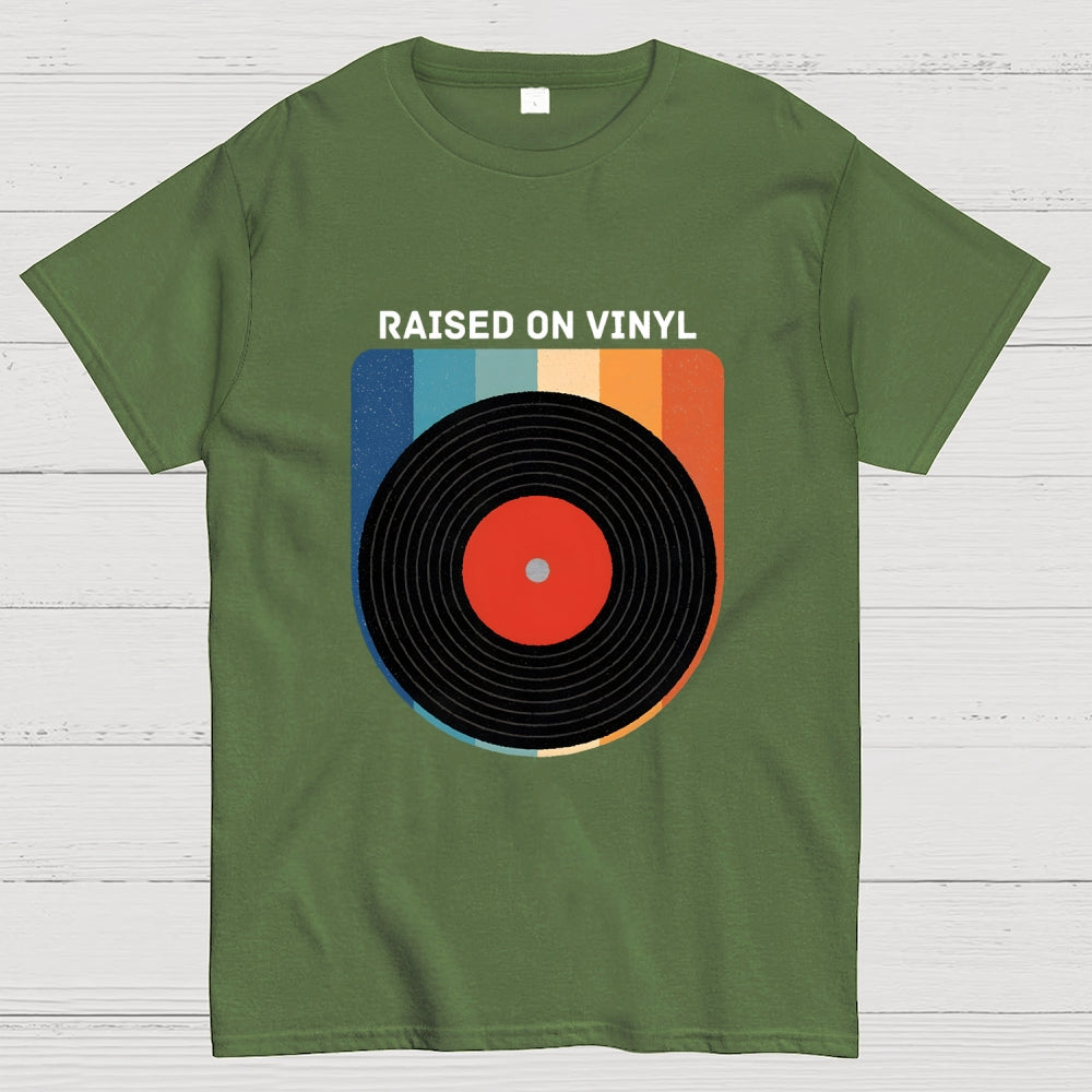 Raised On Vinyl  T-Shirt