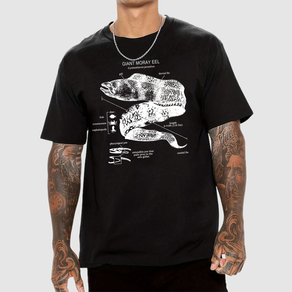 Moray Eel Anatomy  T-Shirt