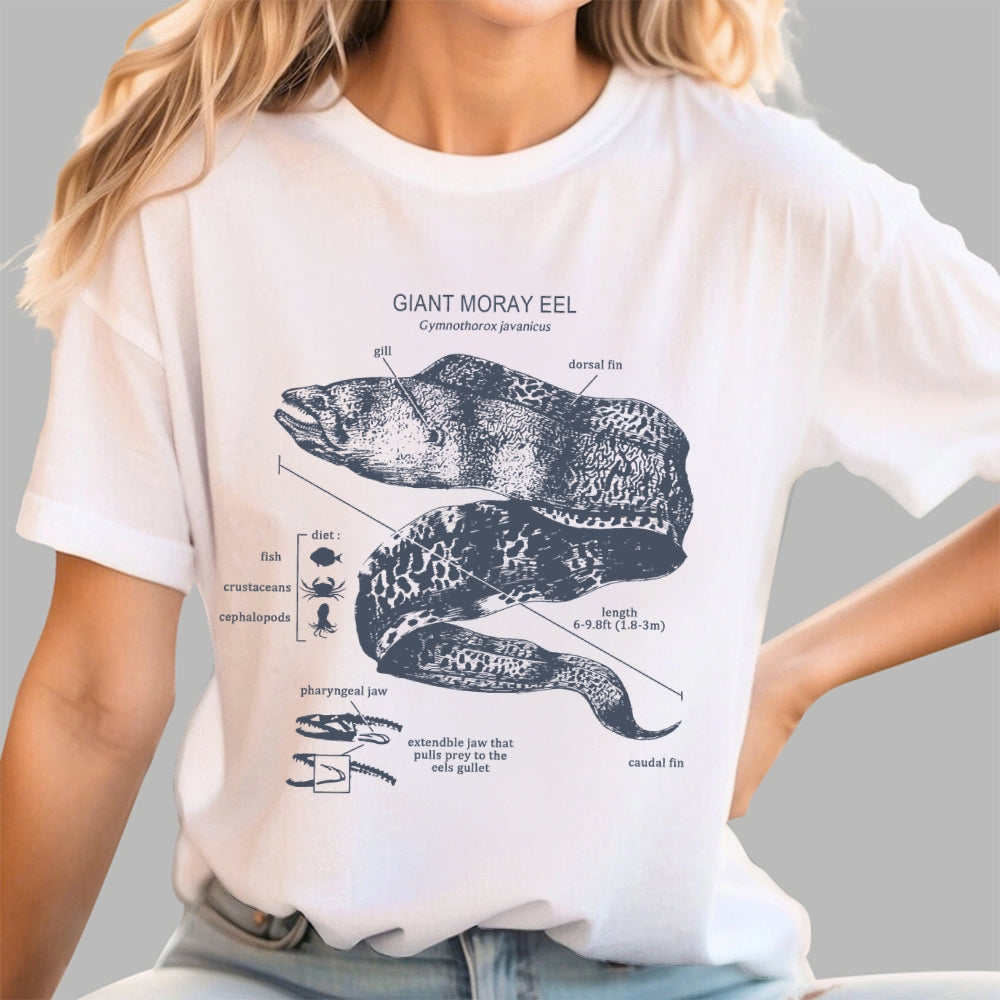 Moray Eel Anatomy  T-Shirt