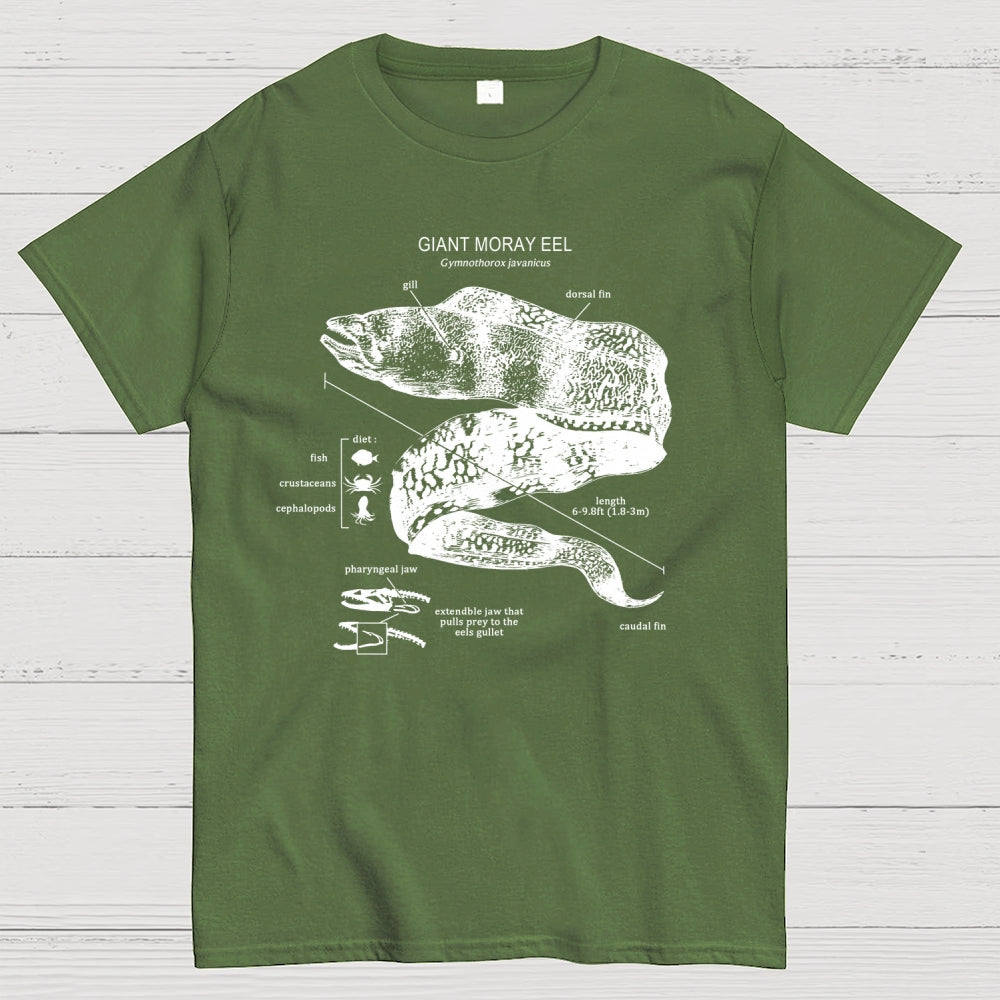 Moray Eel Anatomy  T-Shirt