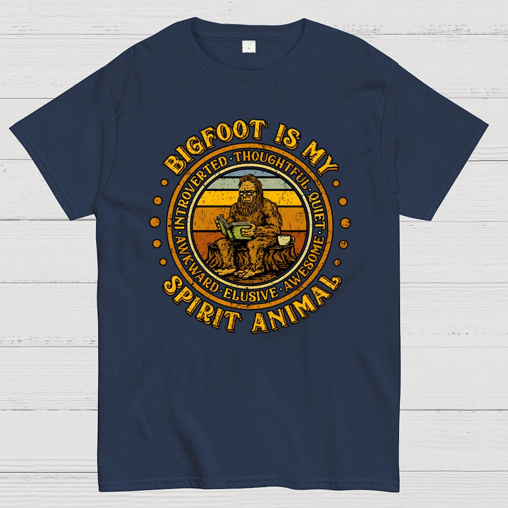 Bigfoot Is My Spirit Animal  T-Shirt