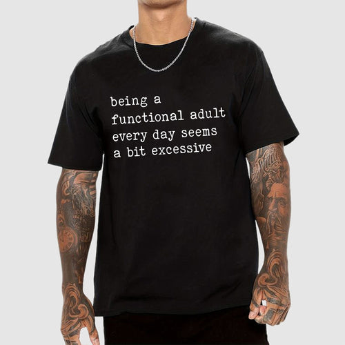 Adulting Is Too Much Meme  T-Shirt