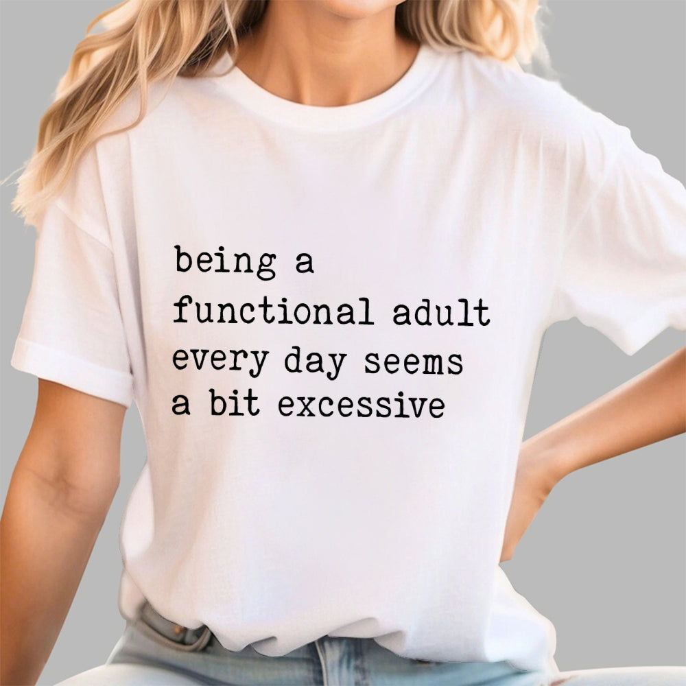 Adulting Is Too Much Meme  T-Shirt
