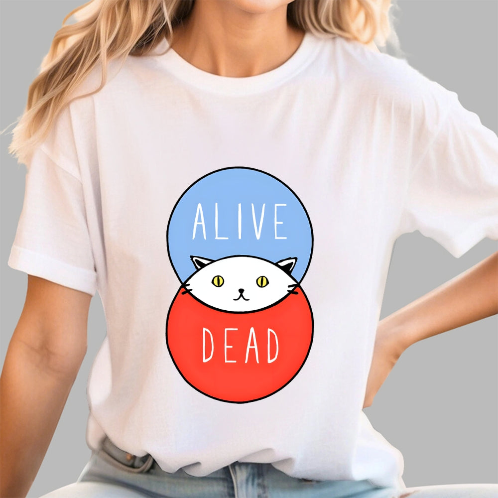 Where Schrödinger & Venn Overlap  T-Shirt