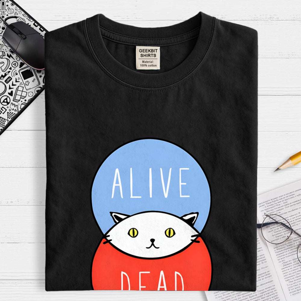 Where Schrödinger & Venn Overlap  T-Shirt