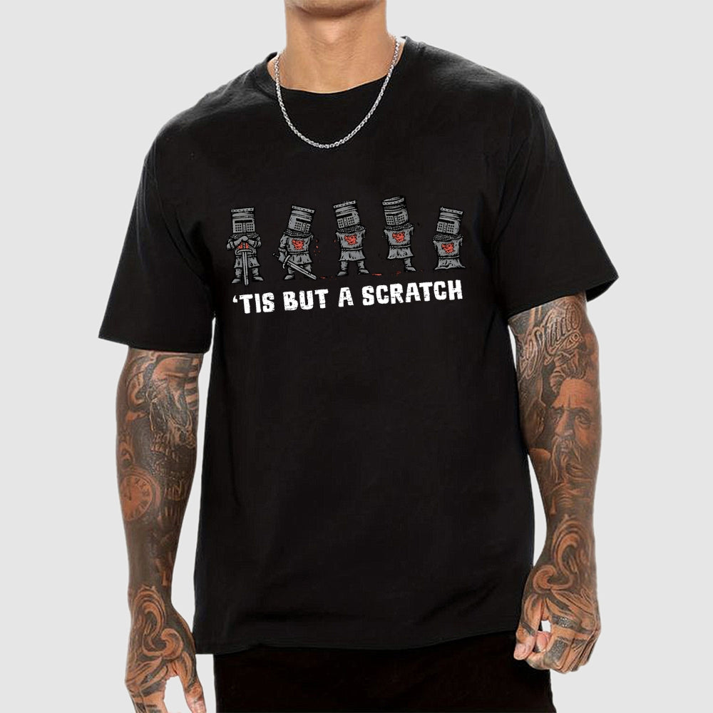 The Knight Of Many Scratches  T-Shirt