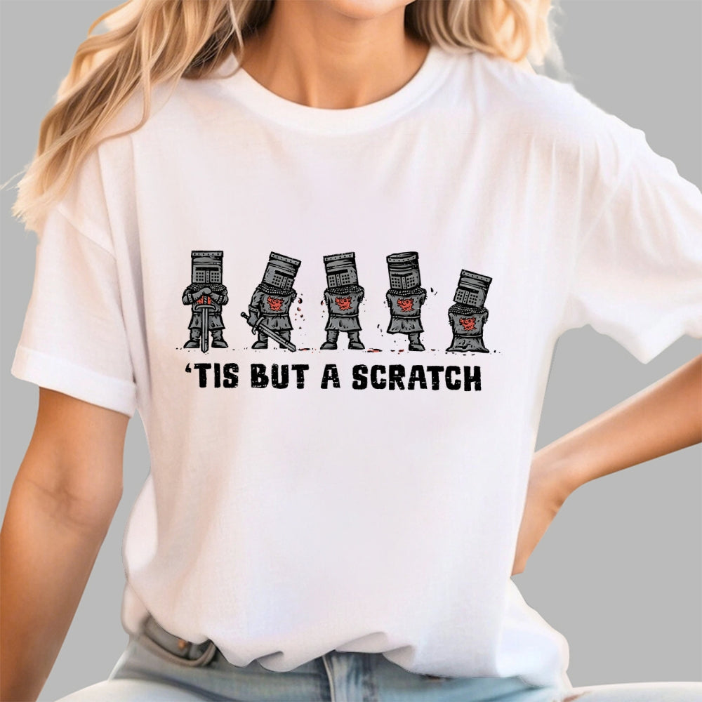 The Knight Of Many Scratches  T-Shirt