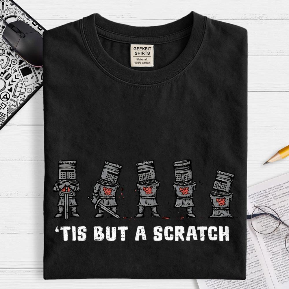 The Knight Of Many Scratches  T-Shirt