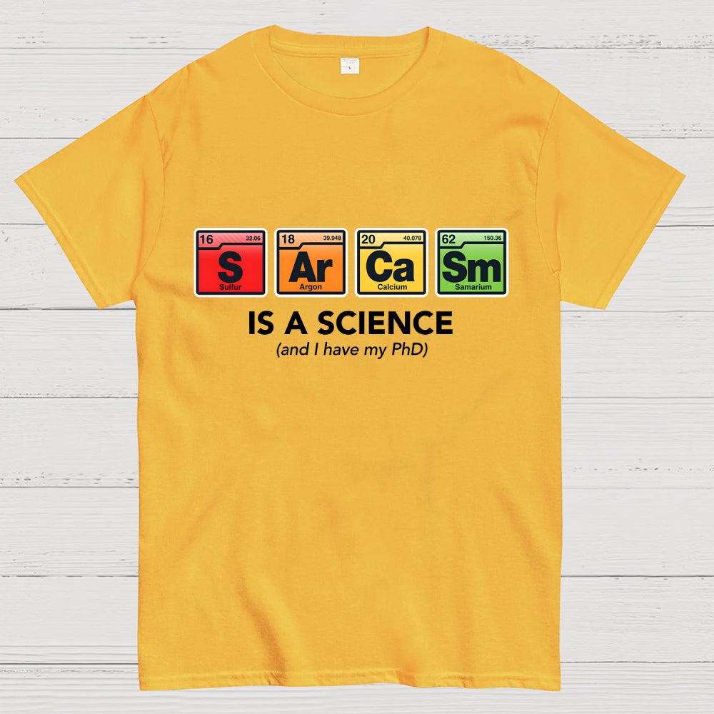 Sarcastic Science  T-Shirt
