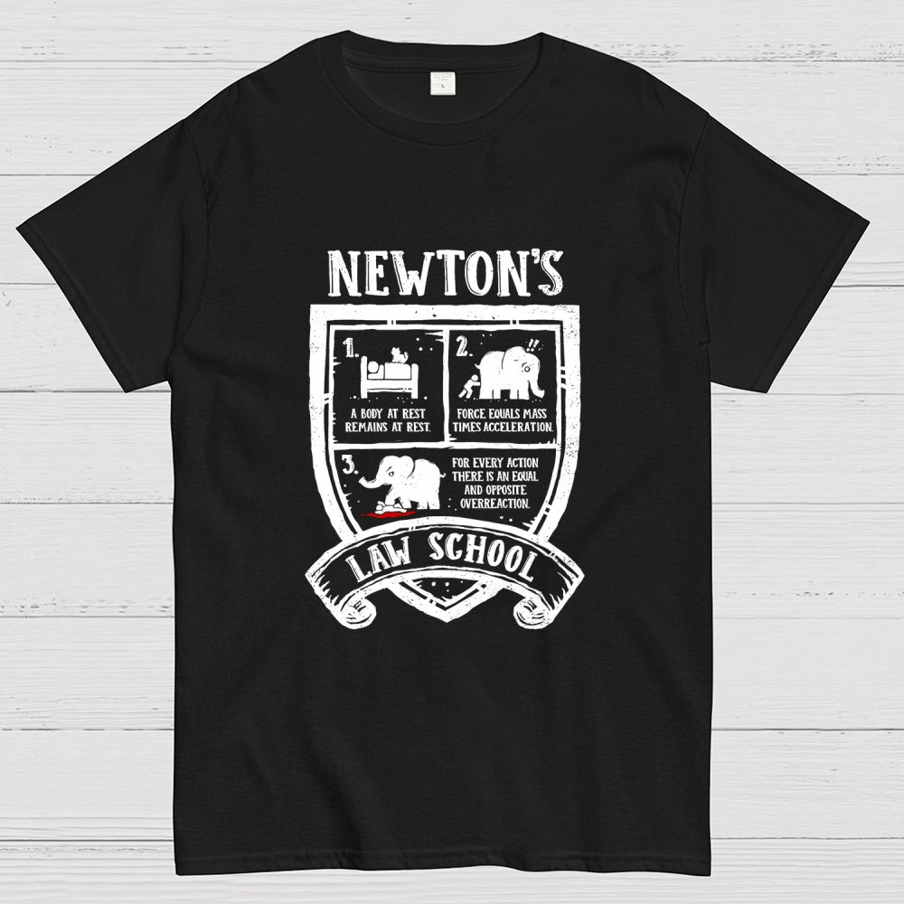 Newton's Law School  T-Shirt