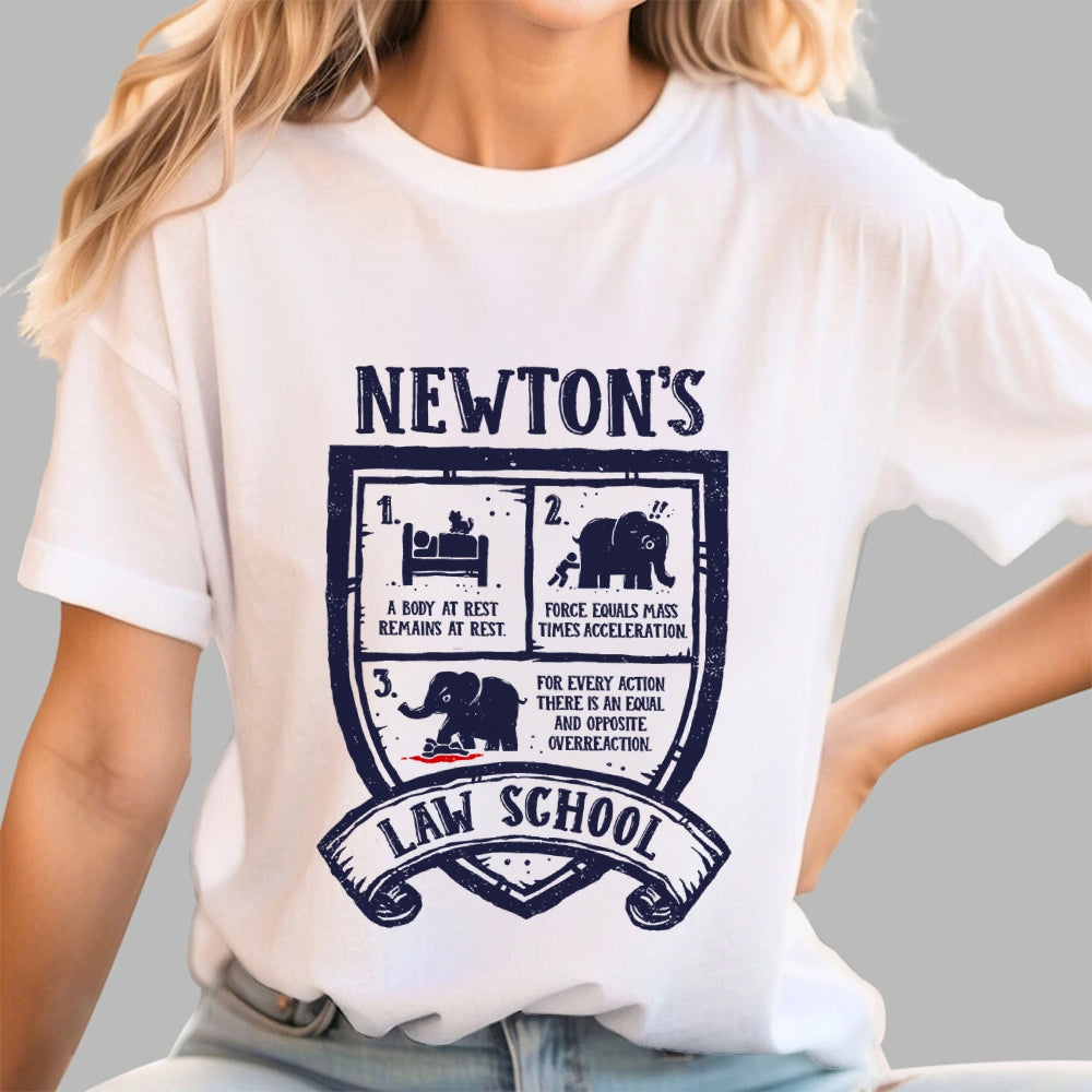 Newton's Law School  T-Shirt