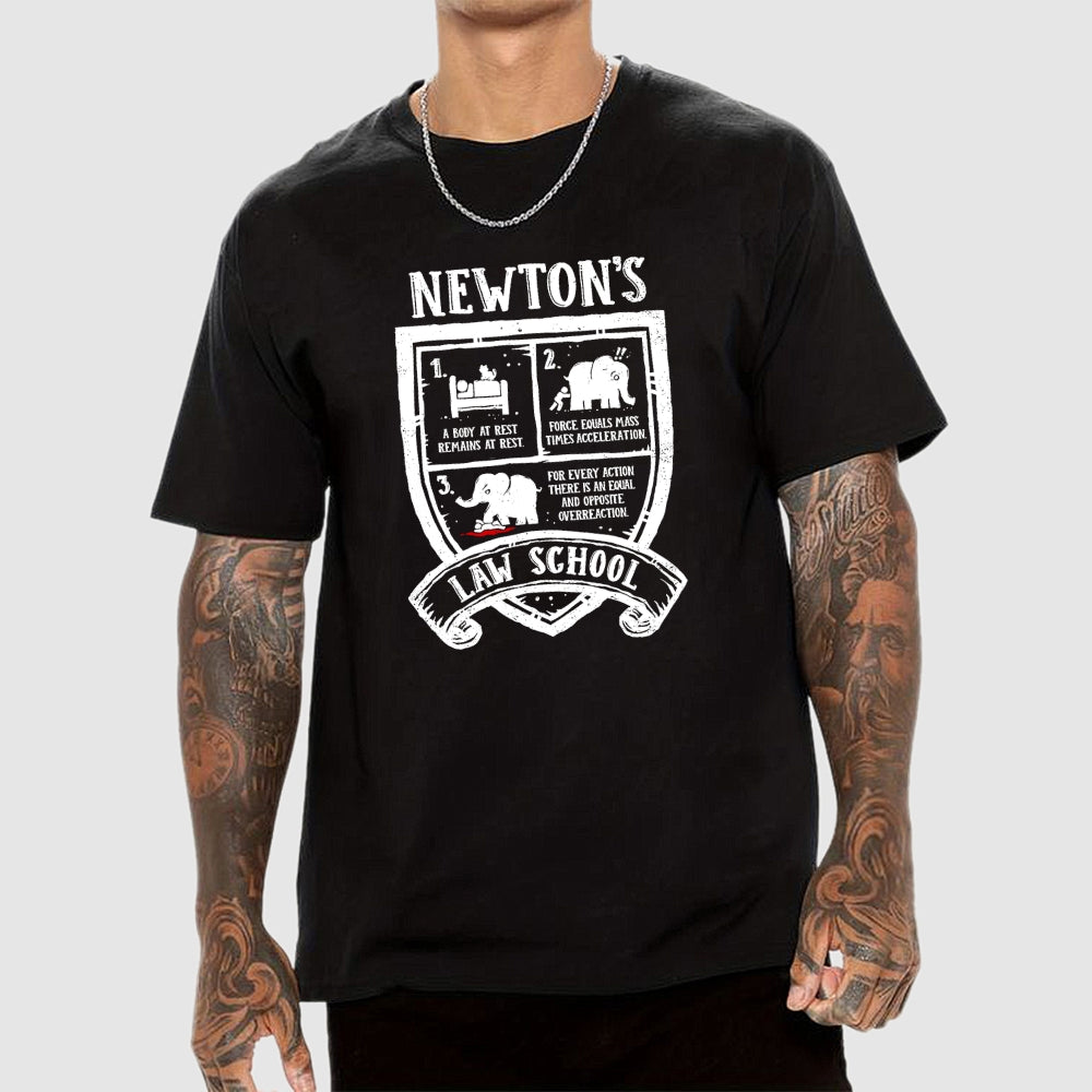 Newton's Law School  T-Shirt