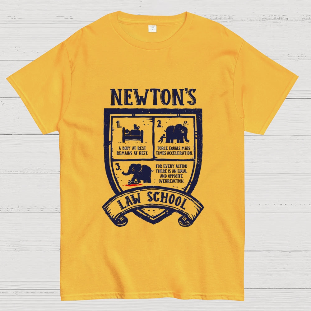 Newton's Law School  T-Shirt