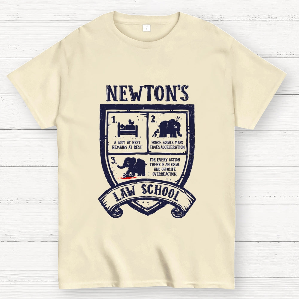 Newton's Law School  T-Shirt
