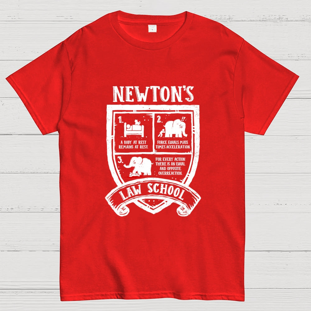 Newton's Law School  T-Shirt