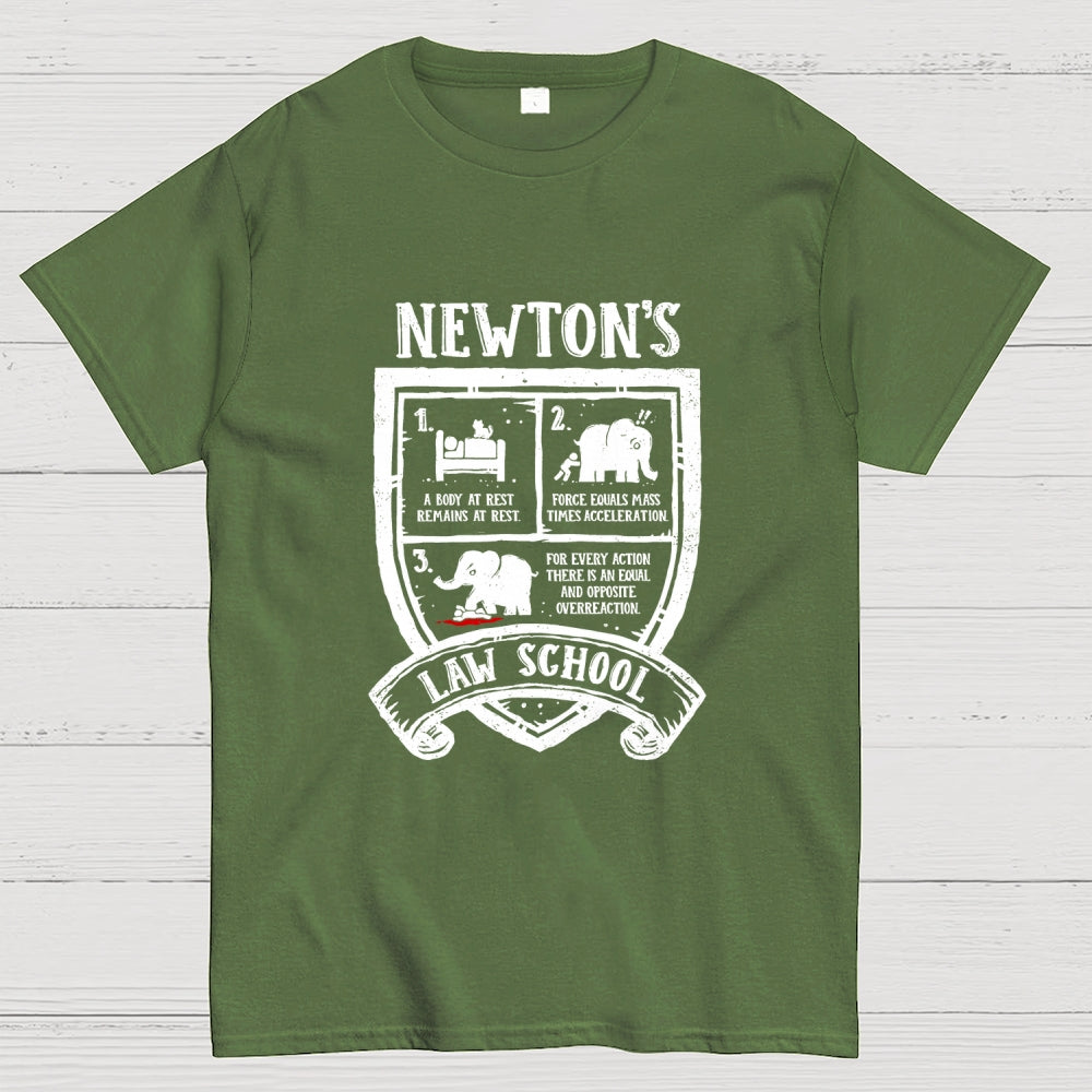 Newton's Law School  T-Shirt