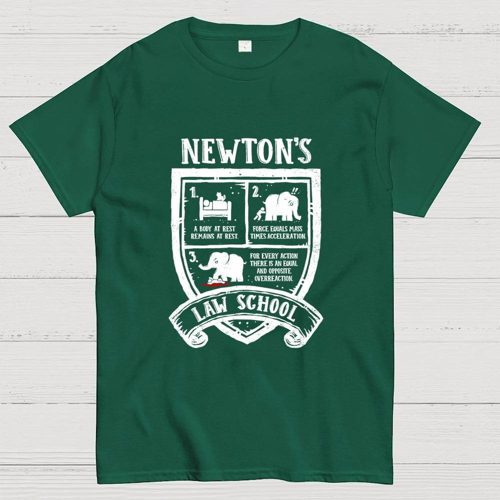 Newton's Law School  T-Shirt