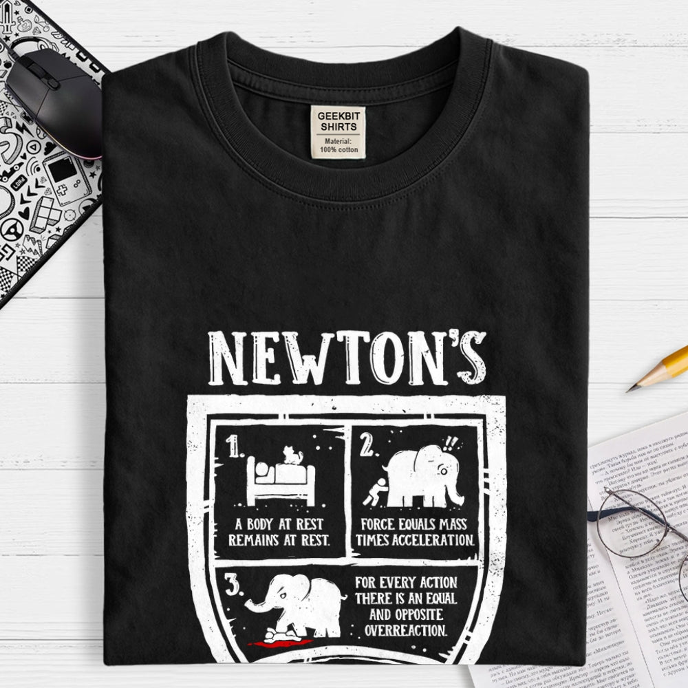 Newton's Law School  T-Shirt