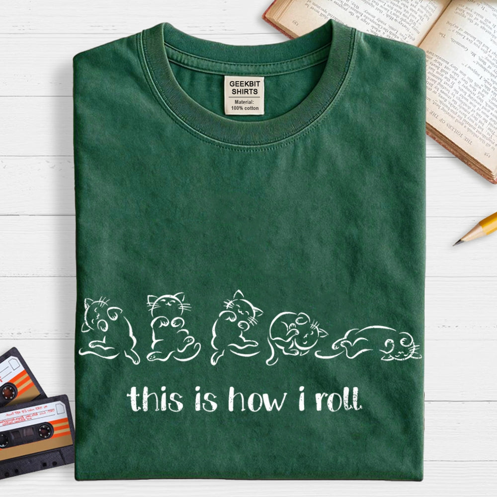 Cat Roll  T-Shirt