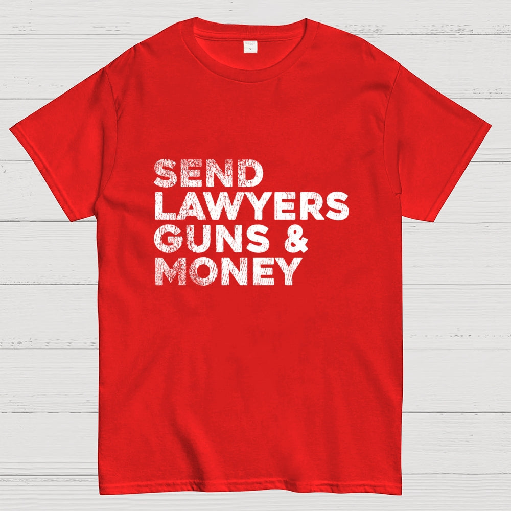 Send Lawyers Guns & Money Subdued  T-Shirt