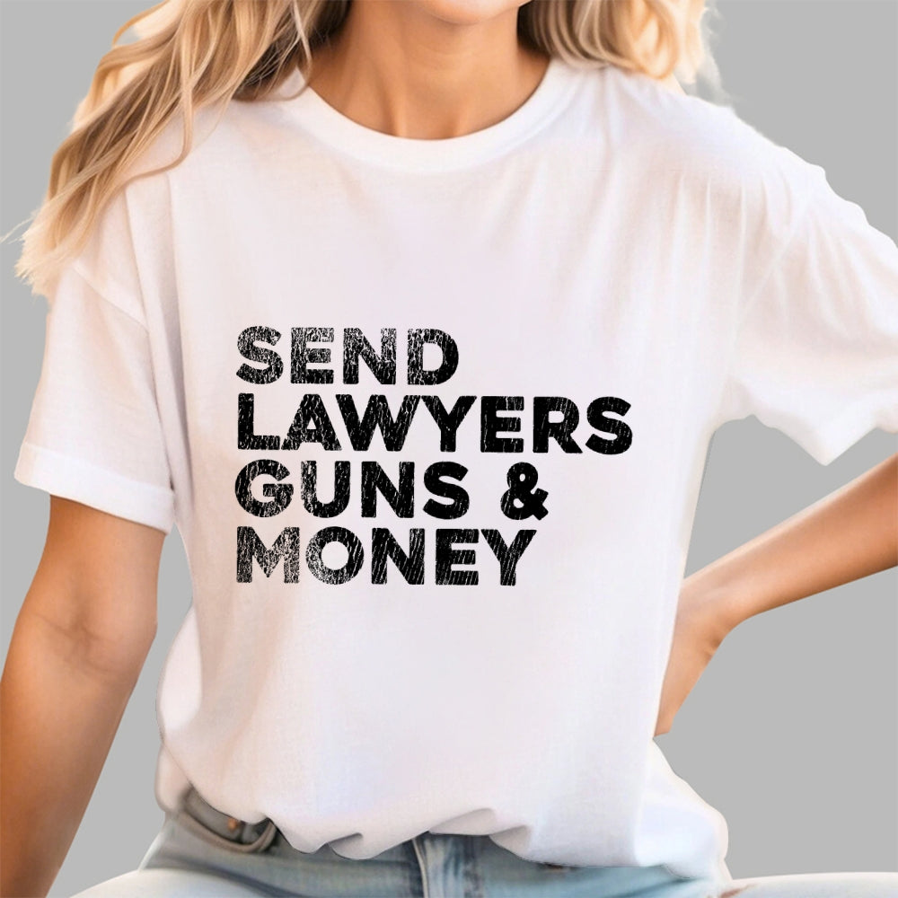 Send Lawyers Guns & Money Subdued  T-Shirt