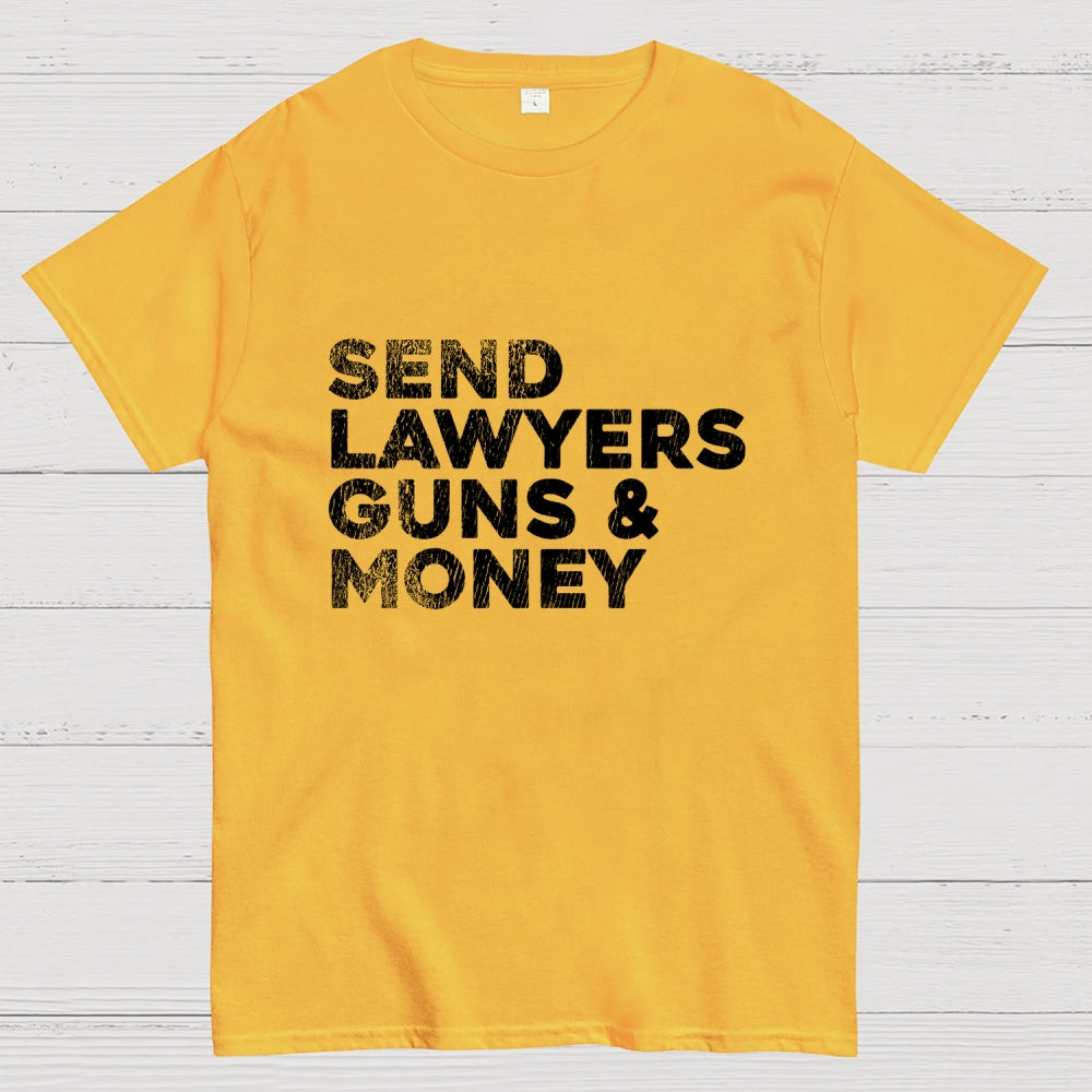 Send Lawyers Guns & Money Subdued  T-Shirt