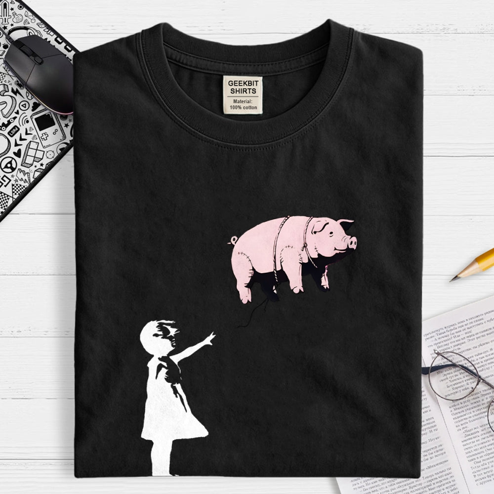 Banksy Floyd  T-Shirt