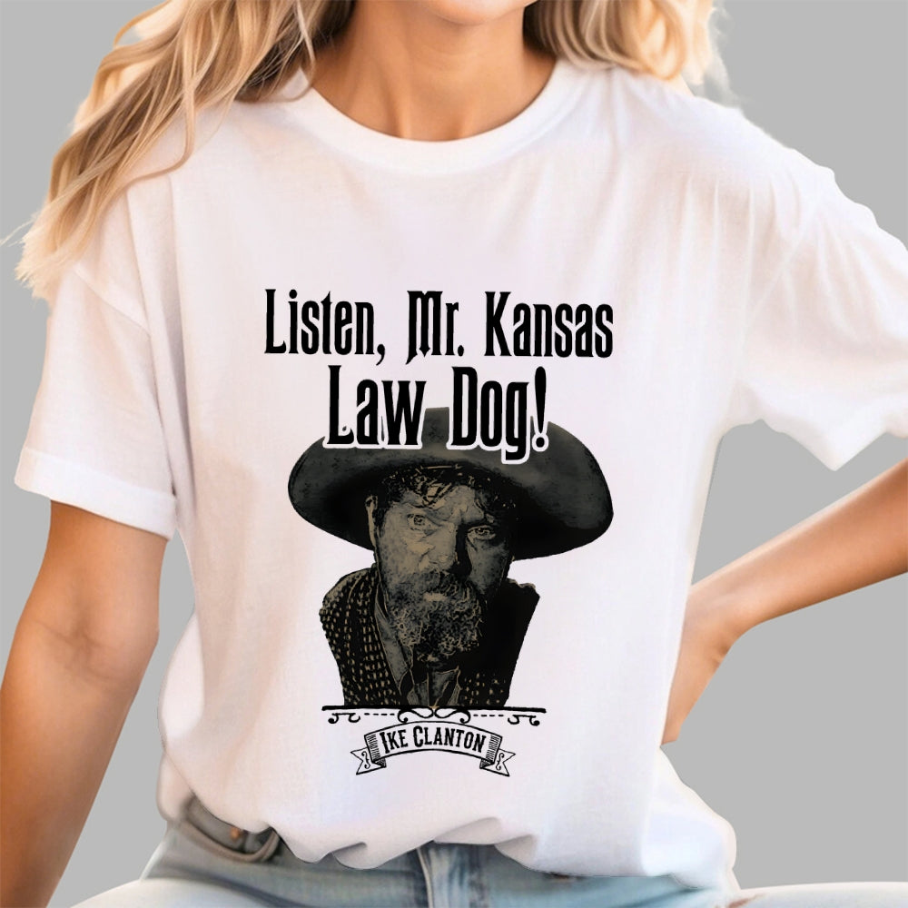 Ike Clanton Law Dog  T-Shirt