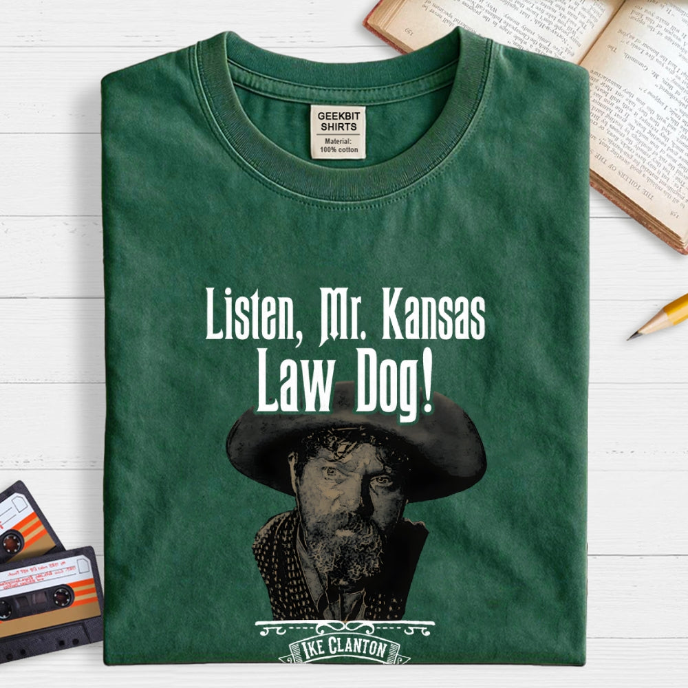Ike Clanton Law Dog  T-Shirt