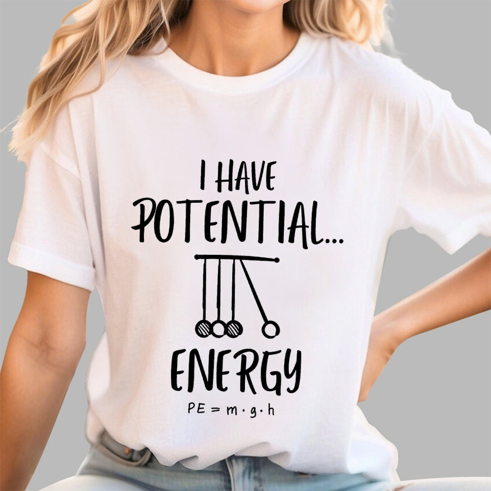 Potential Energy Physics  T-Shirt